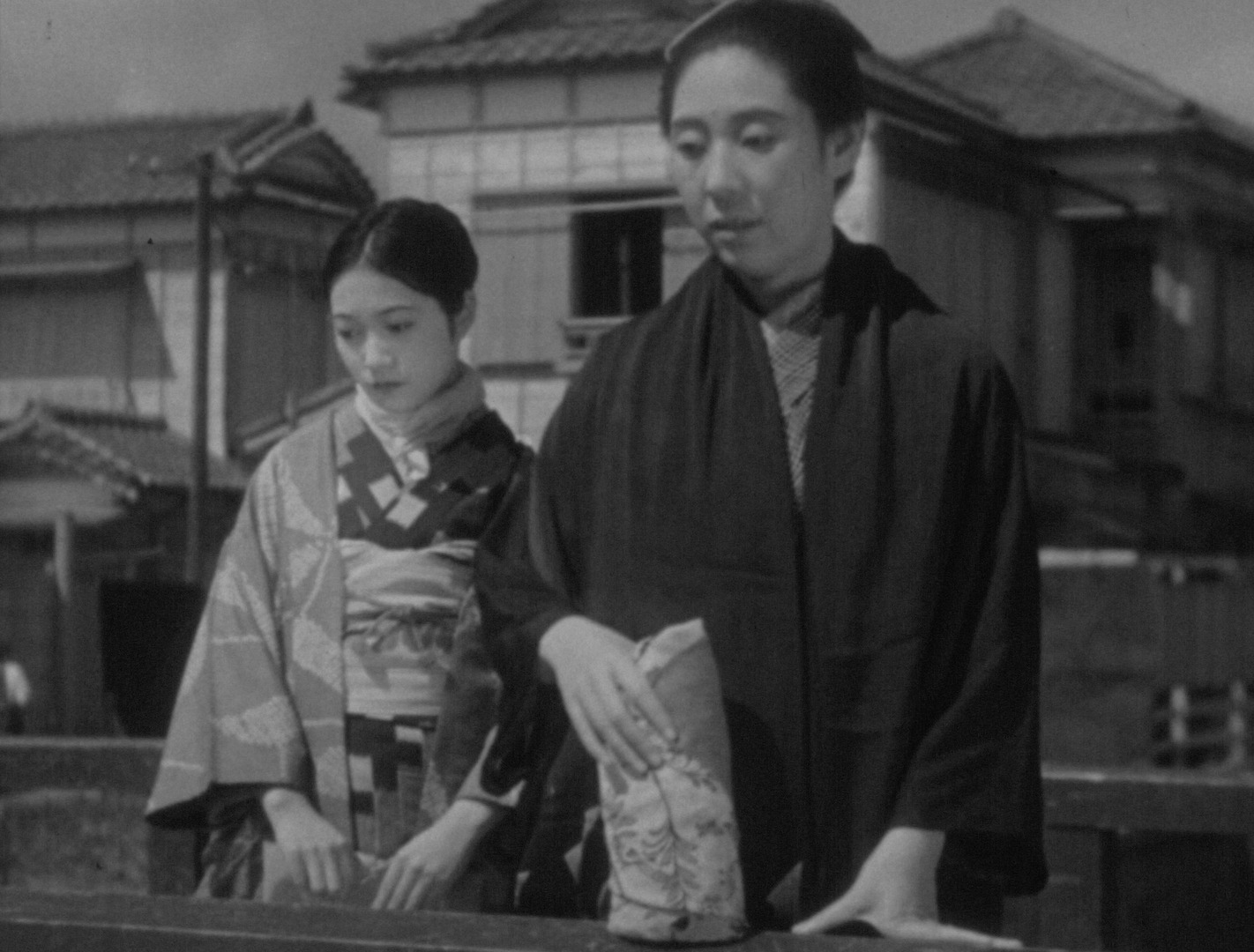 「君と別れて」場面写真 ©1933松竹株式会社