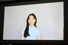 ビデオメッセージを寄せた清原果耶 ©︎東京ニュース通信社