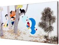 「映画ドラえもん のび太の絵世界物語」名画ファブリックボード「黒き猫」のイメージ