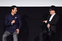 左からヒョンビン、リリー・フランキー