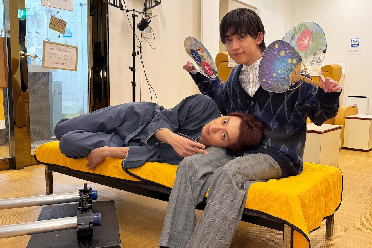続・BLドラマの主演になりました」阿部顕嵐と阿久津仁愛は撮影