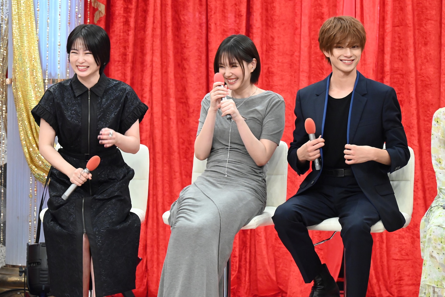 左から「ドラマ北くんがかわいすぎて手に余るので、3人でシェアすることにしました。」キャストの志田未来、本田翼、岩瀬洋志