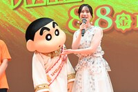 左から野原しんのすけ、瀬戸麻沙美