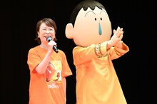 左から佐藤智恵、ボーちゃん