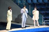 「ChaO」トークショーの様子。左から太田駿静、鈴鹿央士、山田杏奈