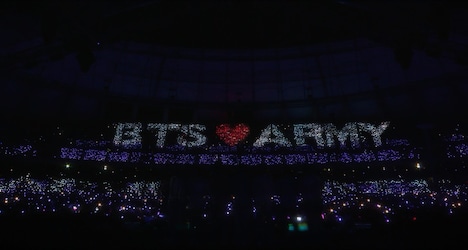 「BTS ARMY：FOREVER WE ARE YOUNG」場面写真