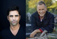 左からジョン・ステイモス、デイヴ・クーリエ。それぞれ海外ドラマ「フルハウス」のジェシー役、ジョーイ役などで知られている