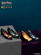 「ホグワーツ4寮」シリーズ リボンパンプス(各税込1万9250円)