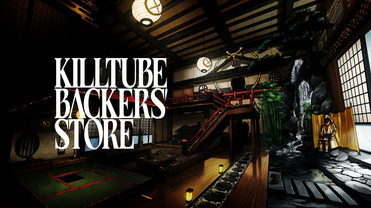 「KILLTUBE BACKERS' STORE」ビジュアル
