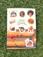 「かたつむりのメモワール」第2弾来場者特典の特製ステッカーイメージ