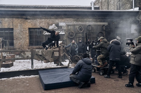 「ハルビン」メイキング写真