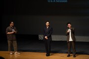 第28回富川国際ファンタスティック映画祭にて、「ババンババンバンバンパイア」Q&Aの様子