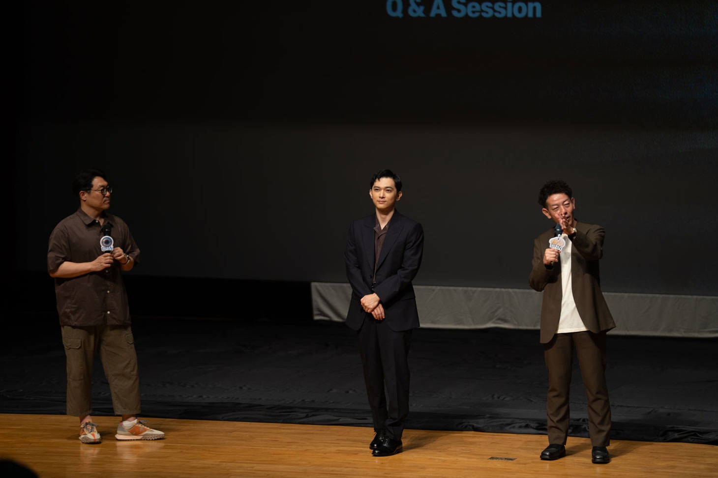 第28回富川国際ファンタスティック映画祭にて、「ババンババンバンバンパイア」Q&Aの様子