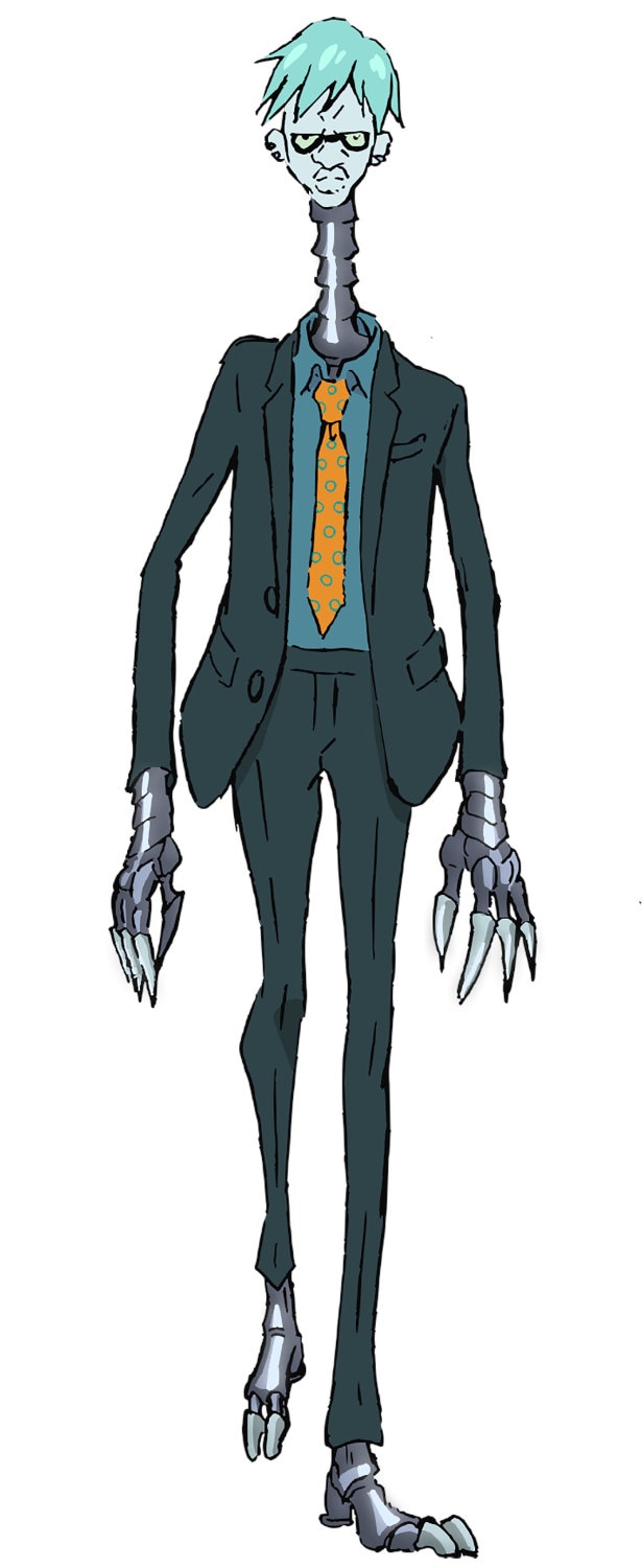 ゴミ人間・ルウオのキャラクター立ち絵
