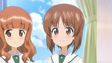 「ガールズ＆パンツァー もっとらぶらぶ作戦です！」場面カット