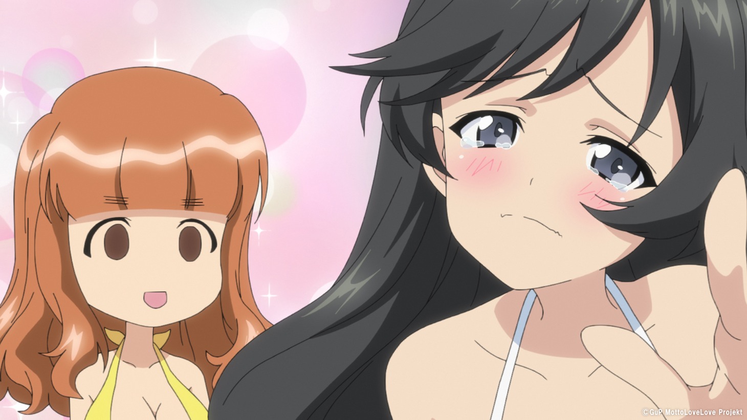 「ガールズ＆パンツァー もっとらぶらぶ作戦です！」場面カット