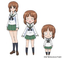 西住みほのキャラクター設定（CV：渕上舞）