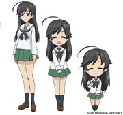 五十鈴華のキャラクター設定（CV：尾崎真実）