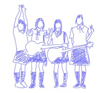 映画「リンダ リンダ リンダ 4K」ファンアート応募例