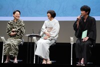 左から阿部サダヲ、松たか子、杉野遥亮