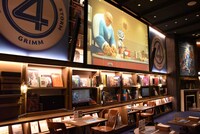 「SHIBUYA TSUTAYA COLLABORATION CAFE inspired by ファンタスティック・フォー」内観の様子