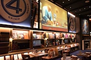 「SHIBUYA TSUTAYA COLLABORATION CAFE inspired by ファンタスティック・フォー」内観の様子