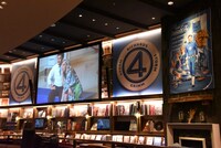 「SHIBUYA TSUTAYA COLLABORATION CAFE inspired by ファンタスティック・フォー」内観の様子