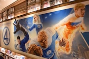 「SHIBUYA TSUTAYA COLLABORATION CAFE inspired by ファンタスティック・フォー」内観の様子