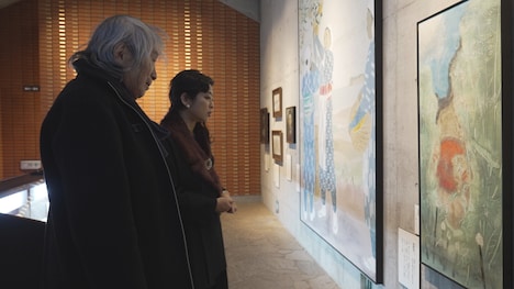 「戦後80年 内田也哉子ドキュメンタリーの旅『戦争と対話』」より「無言館・レクイエムから明日へ」場面写真