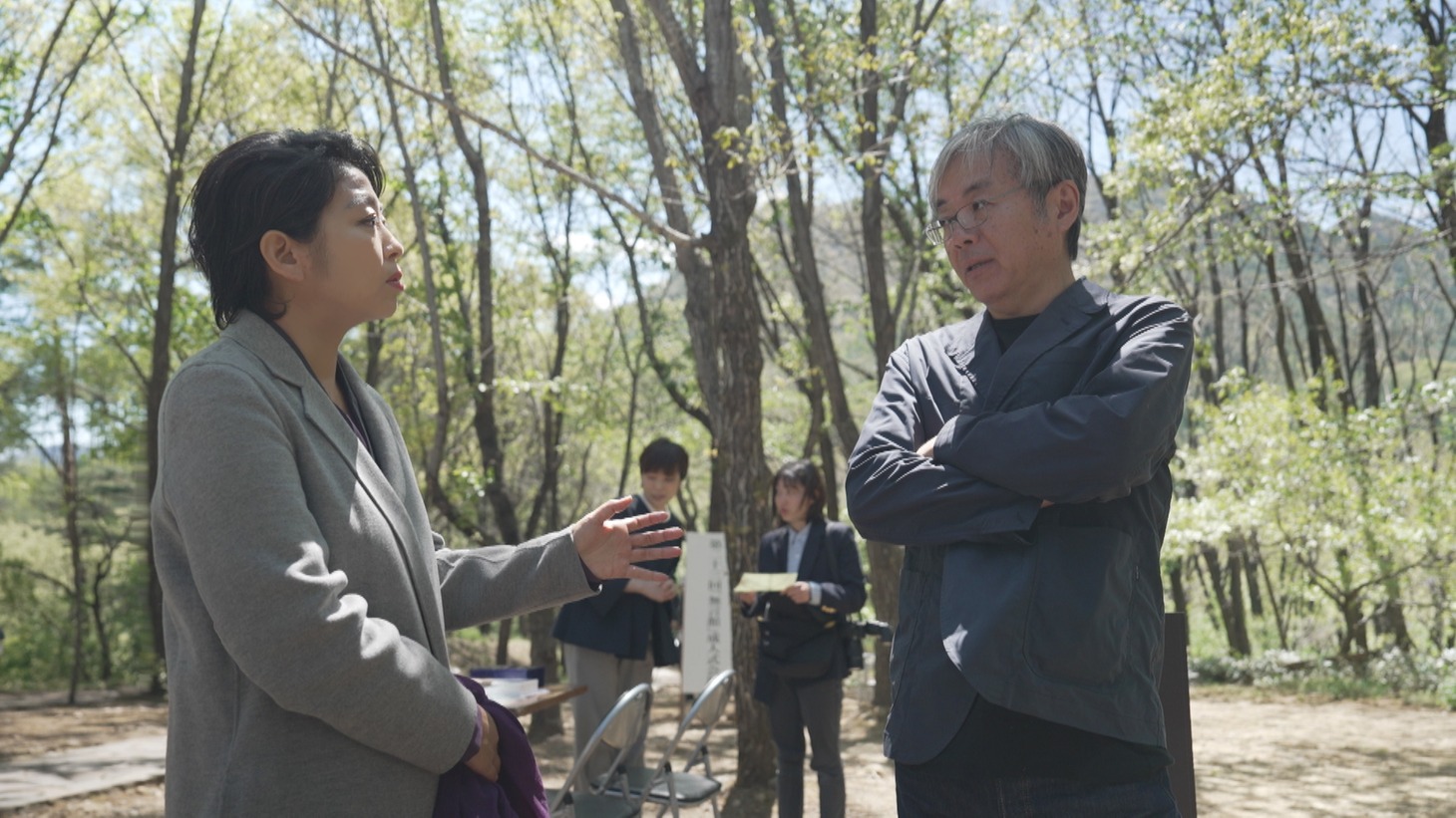 「戦後80年 内田也哉子ドキュメンタリーの旅『戦争と対話』」より「再会～平壌への遠い道～」場面写真