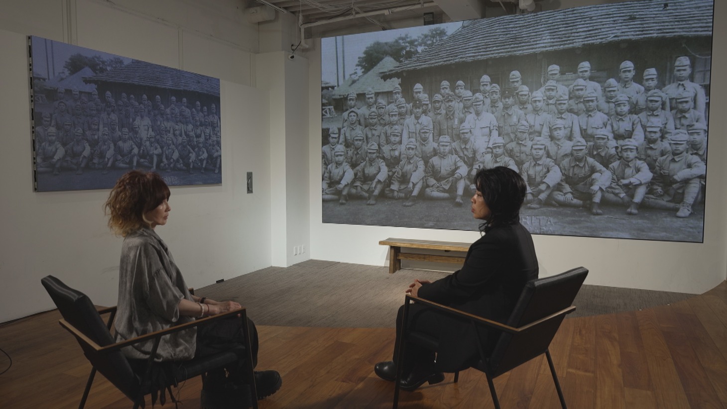 「戦後80年 内田也哉子ドキュメンタリーの旅『戦争と対話』」より「少年たちは戦場へ送られた」場面写真