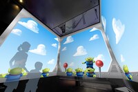 展望シャトル（エレベーター）展示装飾イメージ