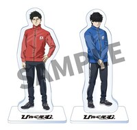 チケットぴあで販売されるムビチケの限定特典「トガシ・小宮のアクスタ2種セット」のビジュアル