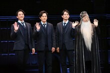 左から大貫勇輔、稲垣吾郎、平岡祐太、市村正親