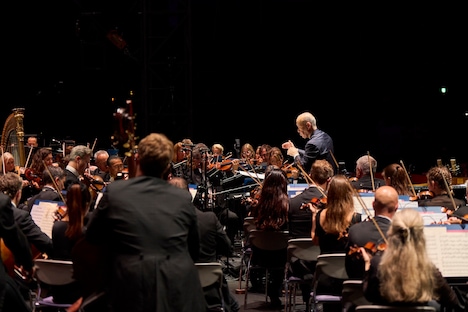 「Joe Hisaishi Royal Philharmonic Orchestra Special Tour 2025 Studio Ghibli Film Concert Tour Final at Tokyo Dome」の様子