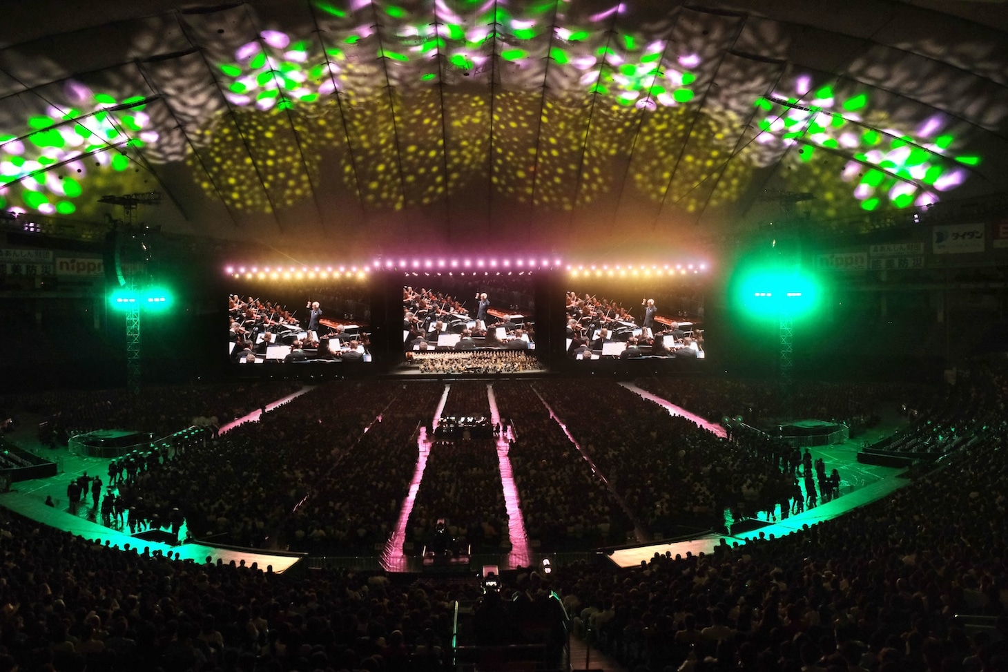 「Joe Hisaishi Royal Philharmonic Orchestra Special Tour 2025 Studio Ghibli Film Concert Tour Final at Tokyo Dome」の様子