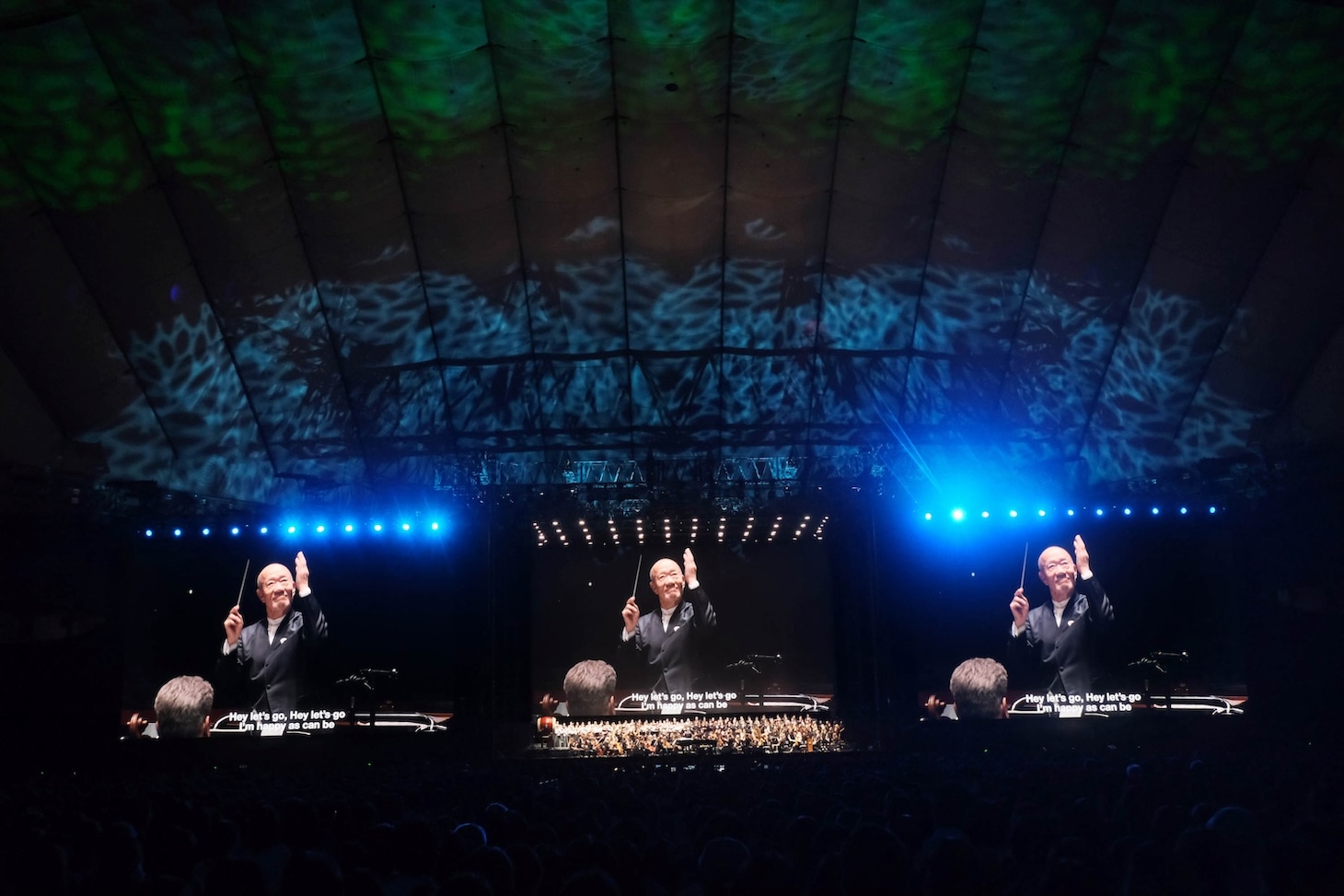 「Joe Hisaishi Royal Philharmonic Orchestra Special Tour 2025 Studio Ghibli Film Concert Tour Final at Tokyo Dome」の様子