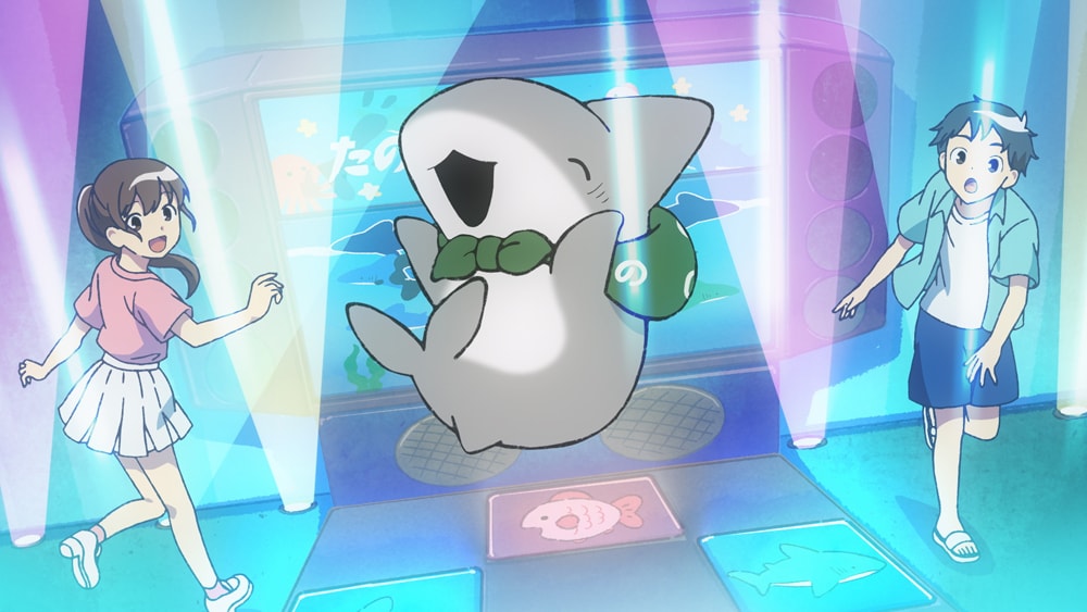 お出かけ大好き子ザメちゃん、“とかい”で友達とわいわい