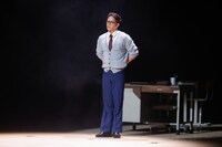 「おいしい給食」ファンミーティング「全校集会」より、ライブアクト「おいしい給食 ロスト・オブ・アゲパン」の様子