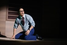 「おいしい給食」ファンミーティング「全校集会」より、市原隼人演じる甘利田幸男