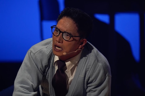 「おいしい給食」ファンミーティング「全校集会」より、ライブアクト「おいしい給食 ロスト・オブ・アゲパン」の様子