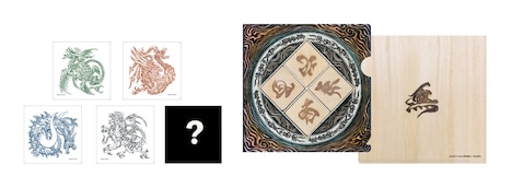 「牙狼＜GARO＞TAIGA」ムビチケ特典のランダムステッカー付き羅針盤ミニクリアファイル