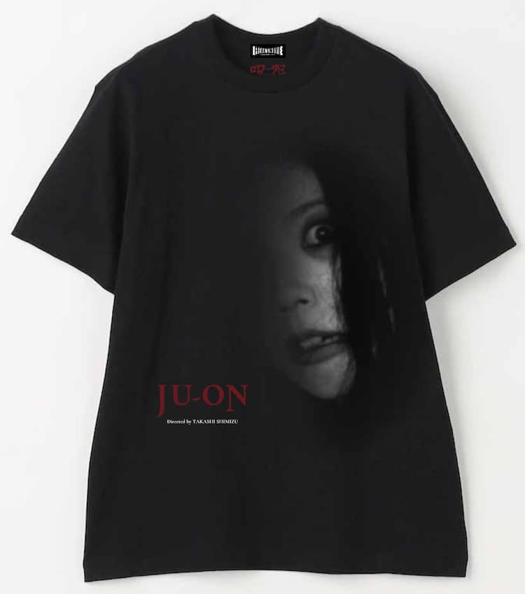 呪怨」公式Tシャツなど発売、清水崇が考案した「誰でも伽椰子になれる 