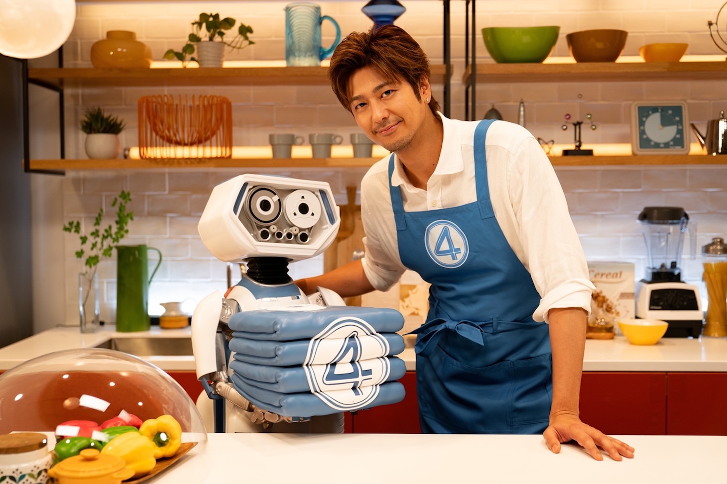 「速水もこみちによる『ハービーファンタスティック4分クッキング』」より