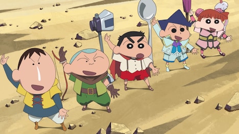 「映画クレヨンしんちゃん 超華麗！灼熱のカスカベダンサーズ」場面カット