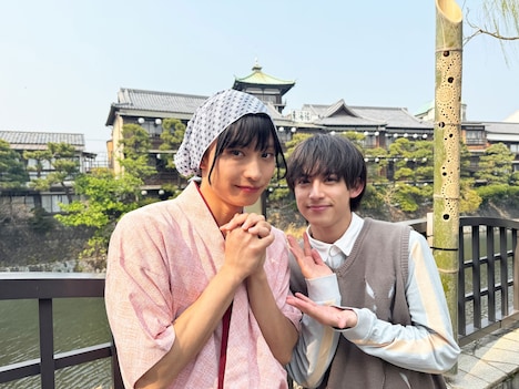 「続・BLドラマの主演になりました」メイキング写真