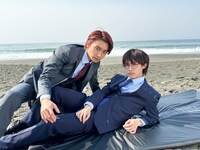 「続・BLドラマの主演になりました」メイキング写真