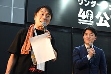 左から関智一、冨士原圭希