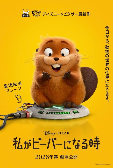 「私がビーバーになる時」ティザーポスター