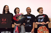 「呪怨〈4K：Vシネマ版〉」舞台挨拶付先行上映会の様子